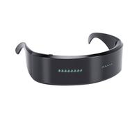 Lunettes LED avec Contrôle par Application Bluetooth, 432 LED | Écran de 12x36 Pixels, Capteur Sonore intégré, Batterie de 400 MAh pour 5 Heures, Cadre Léger en ABS