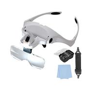 Lunettes LED avec loupe. 5 dioptries interchangeables, Trooper