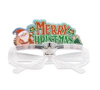 Lunettes LED lumineuses - Accessoire pour les yeux - Plusieurs styles - Pour spectacle de lumière - Pour la plupart des âges - Lunettes de Noël