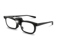 Lunettes Loupe 200% avec Lumière LED, Loupe Mains Libres pour Travaux Précis, Artisanat, Lecture, Bijoux, Hobbies, Lunette Grossissante pour Seniors
