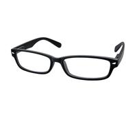 Lunettes loupe de lecture FACILITYS +3,5 dioptries - Monture plastique noire mate - Verre verre H.3 cm - Largeur 14 cm