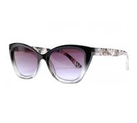 Lunettes Loupe De Soleil Femme Noires Papillon Chics Mylly - Dioptrie 2,5 - Noir