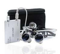 Lunettes loupes dentaires - 3,5 x 420 mm - Avec projecteur LED - Convient pour tous les types de chirurgie chirurgicale.