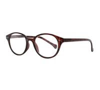 Lunettes Loupes-Loupea-Lunettes de Lecture Marron Mat Rondes Confortables Blavy - Dioptrie 3,5 - Marron