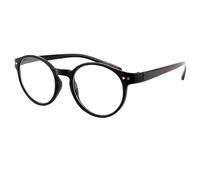 Lunettes Loupes-Loupea-Lunettes Loupes Rondes Classiques Noires Lako +3 Dioptries - Dioptrie 3,5 - Noir