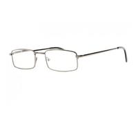 Lunettes Loupes-New Time-Lunettes de lecture rectangles metal argent Reyx - Dioptrie 2 - Gris