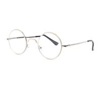 Lunettes Loupes-New Time-Lunettes de lecture rondes argent retro Ony - Dioptrie 1 - Gris