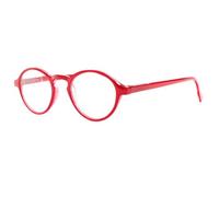 Lunettes Loupes-New Time-Lunettes de lecture rondes rouge fashion Saxy - Dioptrie 3 - Rouge