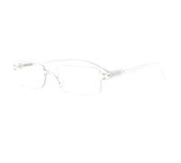 Lunettes Loupes-New Time-Lunettes de Lecture Transparentes Legeres Mode Fizy - Dioptrie 2,5 - Blanc
