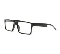 Lunettes Loupes-New Time-Lunettes lecture originales noires rectangles Xya - Dioptrie +4 - Noir
