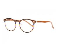 Lunettes Loupes-New Time-Lunettes Loupe Rondes Bois Marron ozza - Dioptrie +4 - Marron