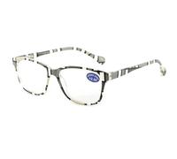 Lunettes Loupes-New Time-Lunettes Loupes Azza Grise Blanche et Noire Dioptrie +2 - Dioptrie 2 - Gris
