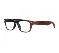 Lunettes Loupes-Proloupe-Lunettes de Lecture Bois Marron Foncé Originales Syta - Dioptrie 2,5 - Marron