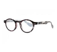 Lunettes Loupes-Proloupe-Lunettes de Lecture Rondes Grises Ecailles Fantaisies Zeyx - Dioptrie 1,5 - Gris