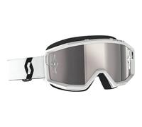 lunettes masque de motocross avec lentille miroir Scott Primal 2025 blanc