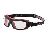 Lunettes de protection ULTIM8 BSSI Bolle - Clear/Red/Black