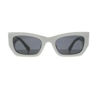 Lunettes Miu Miu MU09WS 1425S0 Blanches Gris Foncé