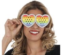 Lunettes Mom Rainbow gay jaune jaune One Size