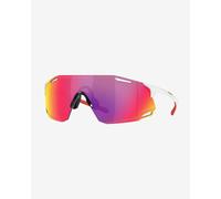 Lunettes Oakley Cybr Dyno Polished White avec lentille Prizm Road