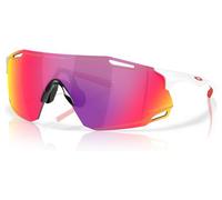 Lunettes Oakley Cybr Dyno Polished White avec lentille Prizm Road
