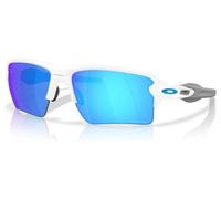 Lunettes oakley flak 2 0 xxl polished white prizm sapphire ref oo9488 0263