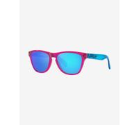 Lunettes Oakley Frogskins XXS Acid Pink avec verres Prizm Sapphire enfant