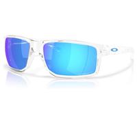 Oakley Homme OO9470 GIBSTON XL 947005 Lunettes de soleil O_matter Transparent Bleu Carré Polarisé