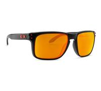 Oakley Homme OO9417 HOLBROOK XL 941708 Lunettes de soleil O_matter Noir Rouge Carré Polarisé Prizm