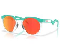Oakley Homme Sunglass OO9242 HSTN Neon Pop Collection - Couleur du Monture: Céleste, Couleur de Lentille: Prizm Rubis Polarized