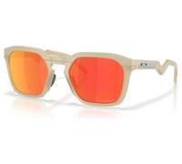 Oakley Unisex Sunglass OO9533 HSTN SQ - Couleur du Monture: Sable mat, Couleur de Lentille: Prizm Rubis Polarized