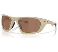 Lunettes Oakley Lateralis Matte Sand avec verres Prizm Tungsten Iridium Polarized