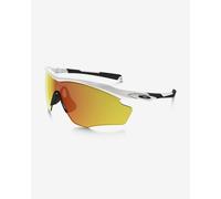 Lunettes Oakley M2 Frame XL blanc verres Fire Iridium
