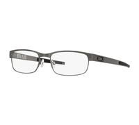 Oakley Homme OX5038 METAL PLATE 503806 Montures optiques Titane Argent Transparent Carré Normale