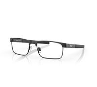 Oakley Homme OX5153 METAL PLATE TI 515301 Montures optiques Titane Noir Transparent Carré Normale