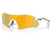 Oakley Lunettes de soleil Radar Plate Prizm 24K Polarisé Blanc poli Réf OO9495 0536