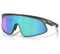 Oakley - RSLV 141 S3 - Lunettes vélo - matte grey smoke / prizm sapphire