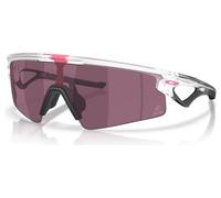 Oakley Lunettes de soleil Sphaera Strike Giro d'Italia – Matte Clear / Prizm Road Black – Cat.3 37