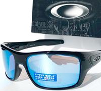 Lunettes Oakley TURBINE Noires Polarisées Blue H20 PRIZM 9263-14