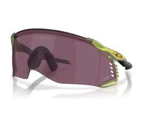 Oakley Unisex Sunglass OO9501 2026 Tour De France™ Velo Kato™ - Couleur du Monture: Fougère transparente, Couleur de Lentille: Prizm Road Noir