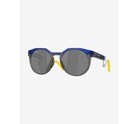 Lunettes Oakley X Fortnite Battle Bus HSTN Metal Transparent Crystal Blue avec verres Prizm Black