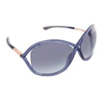 Lunettes Papillon TOM FORD Whitney TF9 0B5 64mm Gris Doré Verre Anti-Reflet