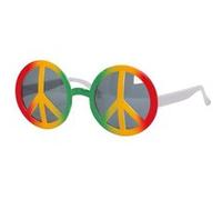 lunettes peace and love hippie - guirca 18224 Multicolore G