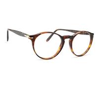 Persol Homme PO3092V 9015 Montures optiques Acétate Tortue Transparent Pantos Normale