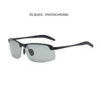 Lunettes Photochromiques Pour Hommes, Polarisées En Mode Caméléon, Avec Changement De Couleur Selon Jour Et Nuit, Idéales Pour La Conduite Nocturne