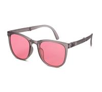 Lunettes pliantes polarisées lunettes de soleil pliables pour femmes hommes live en direct UV avec étui