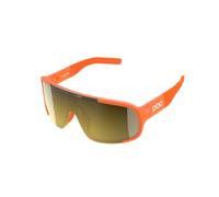 POC Lunettes vélo Aspire Mid – Orange translucide fluorescent – Clarity Road Partly Sunny Gold Cat 2