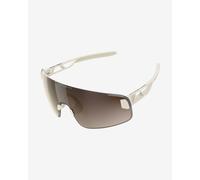 Lunettes POC Elicit Toric blanc crème verre Clarity Trail Light argent