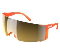 Lunettes POC Propel orange brillant verre Clarity Road or