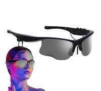 Lunettes polarisées avec lunettes de soleil sans fil avec haut-parleurs | Cyclisme, randonnée et extérieur | Protection UV, musique et appels, design extérieur pour le confort tout au long du