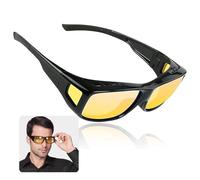 Lunettes polarisées de conduite de nuit pour automobilistes, verres jaunes, phares pour vélo et alpinisme